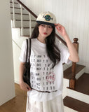 Code Vintage Lettering Short Sleeve