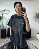 Penner Heart Washed Short Sleeve T-shirt