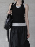 Enni Black Beads Necklace
