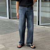 Mute Semi Wide Denim Pants