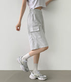 Cargo Pocket Bermuda Training Shorts