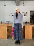 Jupa Cable Wool Short Sleeve Knit