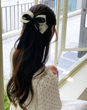 Billind Flower Ribbon Hairpin