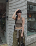 [U-BASIC] With Basic Halter Sleeveless