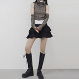 Tudin sleeveless hood (hand warmer set)