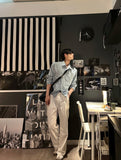Slab White Wide Denim Pants