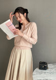 Ruko Banding Pintuck Flare Long Skirt