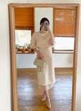 Veruna Shirring Puff Blouse