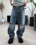 Ens Damaged Regular Denim Pants