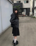 Anul Cable Hood Knit Zip-Up