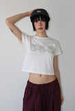 BLOOM CROP HALF T