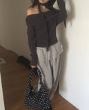 [Brushed Lining] Chels Frill Tiered Layered Jogger Training Pants