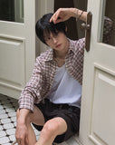 Nowell Seersucker Check Shirt