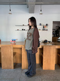 Sashio Stripe Layered Skirt Pants