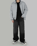 Washed corduroy pants