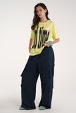 two way Elastic-waist pants