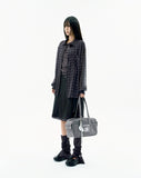 Layered Strap Flare Skirt