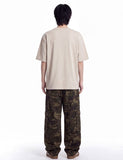 STAR2 Henley Neck Short Sleeve Tee