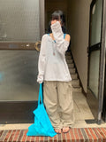 Soluna Parachute String Shirring Wide Banding Pants