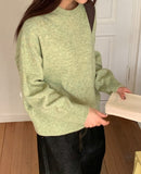 Lumby cashmere wool round mix color knit