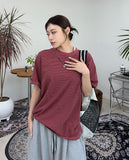 Tero Pig Stripe Short Sleeve T-shirt