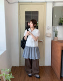 Kotali Check Balloon Layered One Piece