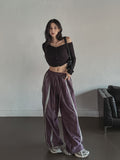 Precky One Shoulder Ribbed Cardigan