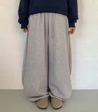 [Unisex] Pyoen Rivet Banding Training Balloon Wide Pants