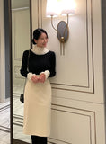 Miato brushed H-line skirt