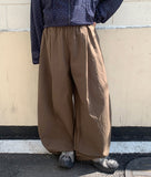 [Unisex] Claire Pintuck Balloon Wide Pants