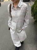 Hensy Check Long Sleeve Shirt