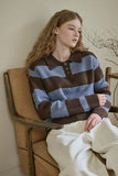 Wide Stripe Rugby Knit
