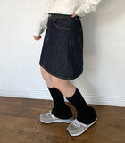 Mikio Denim Mini Skirt