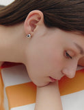 H Edition (W) Triel One-Touch Earrings