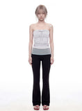 STILL FLOWER Bootcut Pants