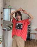 Rock band color short sleeve t-shirt