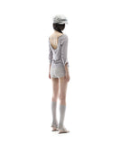 Backless Capri Sleeves