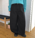 Giel Carpenter Embroidered Cotton Wide Pants