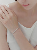 [Premium Plating] Essence AB(W) Luxe Full Pave Bangle