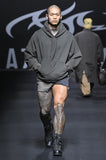 Curve Pocket Washed Hoodie