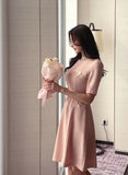 Louin Tweed Belted Mini One Piece