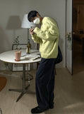 Maid Wide Washing Denim Pants