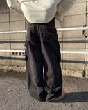 Dillon Raw Pocket Cargo Wide Pants