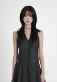Cooper Stripe Collar One Piece