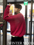 Point wool knit