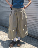 Neyo two-way string cargo bermuda pants