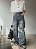 Kuro Dis Camo Denim Pants