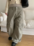 Odo Balloon Cut Cargo Wide Pants
