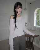 Frea Boucle See-through Knit