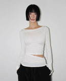 CUT-OUT STRAP LONGSLEEVE